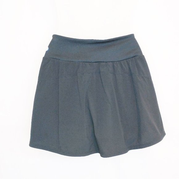 Zella Black Ruffled Mini Skort XS Athletic Tennis Golf Activewear Skirt Stretch - Picture 4 of 10